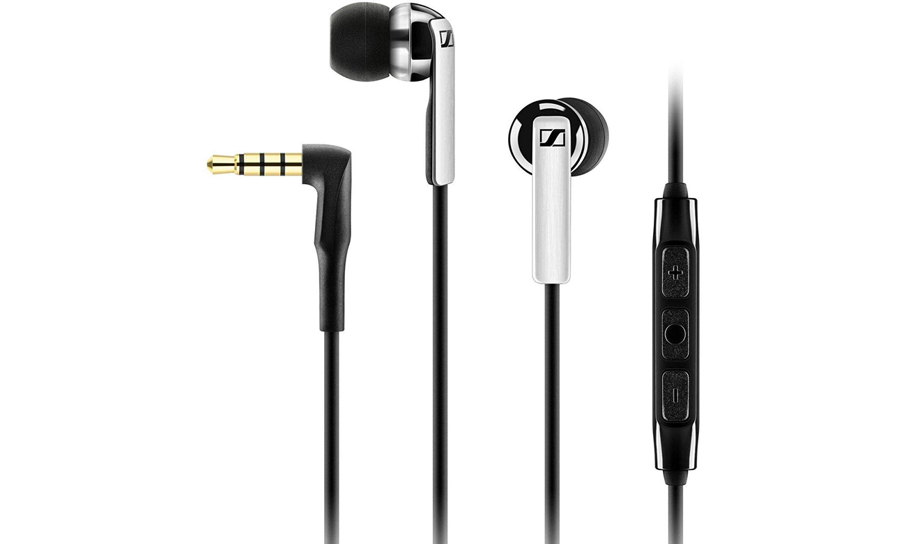Sennheiser CX 2.00i Black z pilotem i mikrofonem iOS