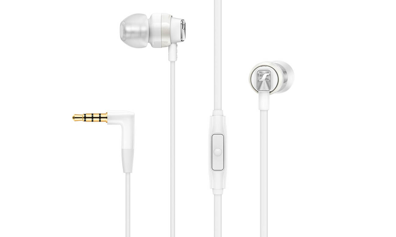 Słuchawki dokanałowe Sennheiser CX 300S białe