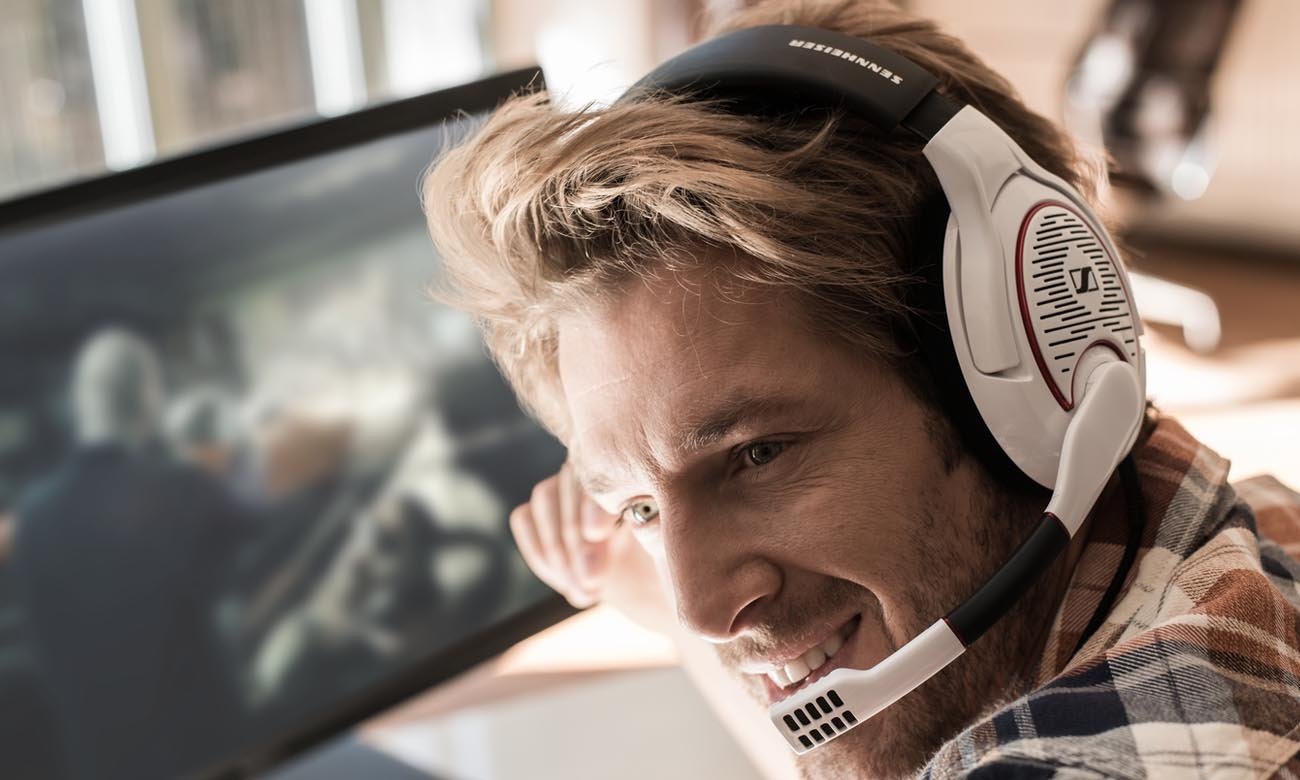 Miękkie i lekkie słuchawki Sennheiser G4ME-ONE