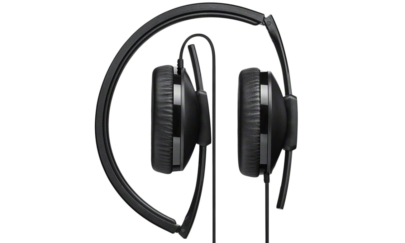 Czarne słuchawki zamknięte Sennheiser HD 2.10