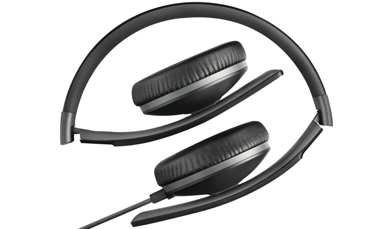 Czarne składane słuchawki Sennheiser HD 2.30 i