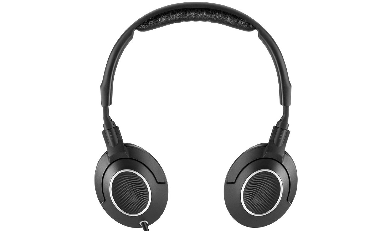 Czarne składane słuchawki Sennheiser HD 231i