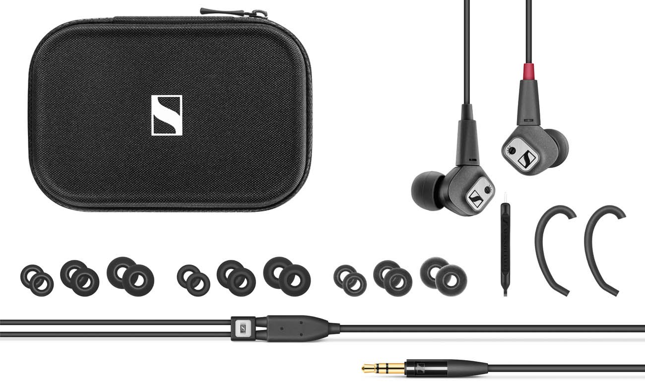 Słuchawki dokanałowe Sennheiser IE 80 S - zestaw z piankami Comply