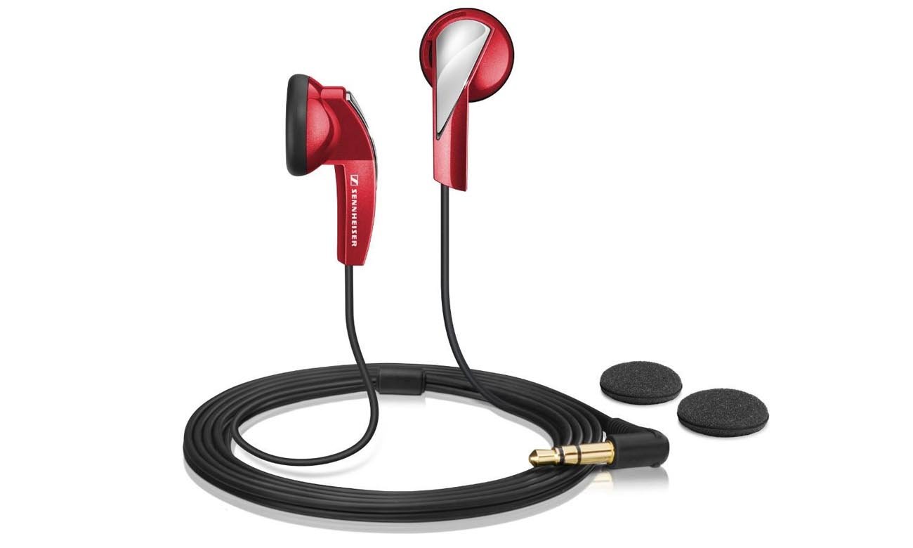 Komfortowe i uniwersalne słuchawki Sennheiser MX365 Red