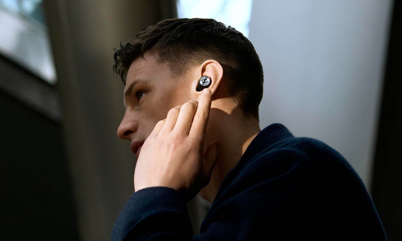 Słuchawki Sennheiser Momentum True Wireless 2 z konfigurowanym panelem dotykowym