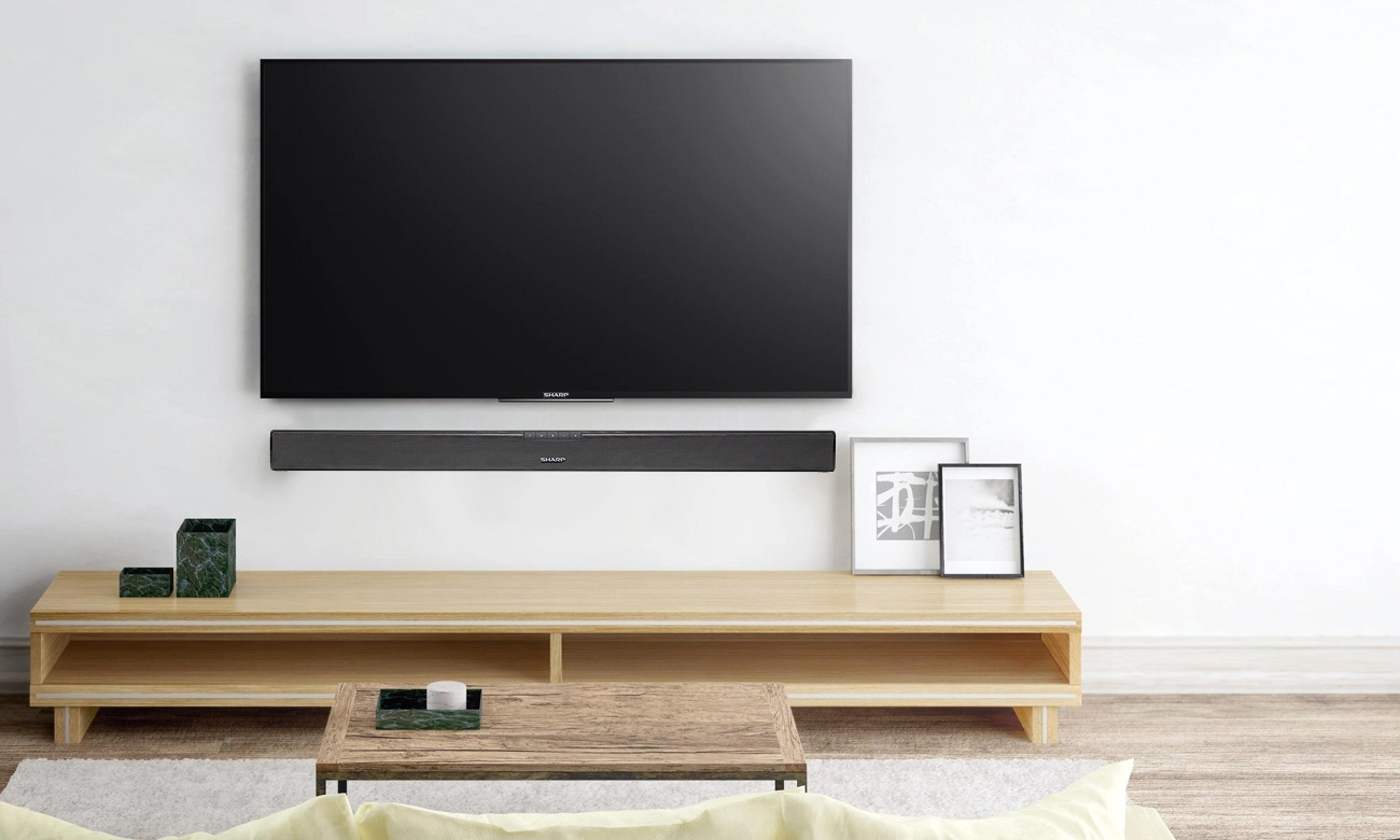 Listwa głośnikowa i głośnik niskotonowy do telewizora Sharp HT-SBW110