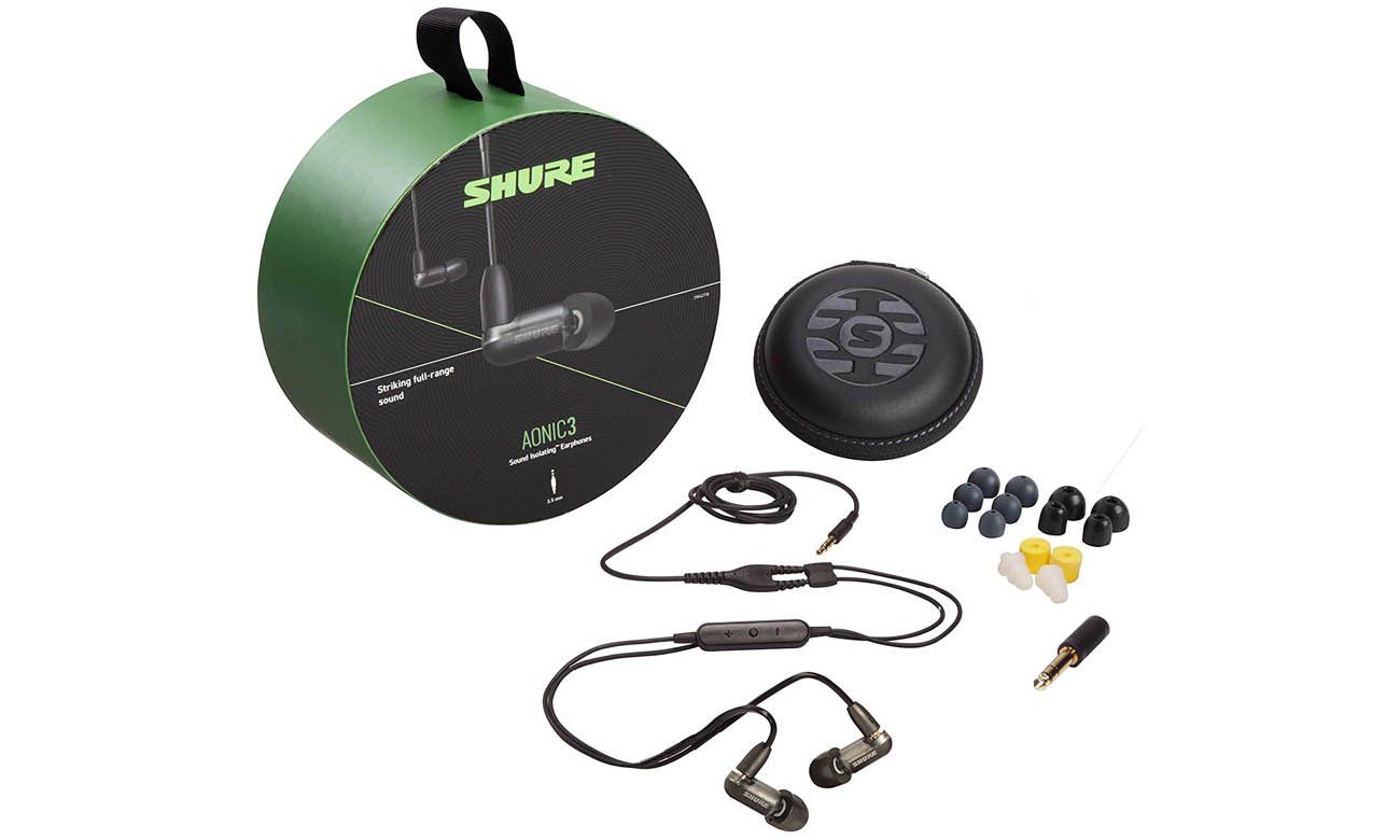 Shure Aonic 3 z odłączanym kablem