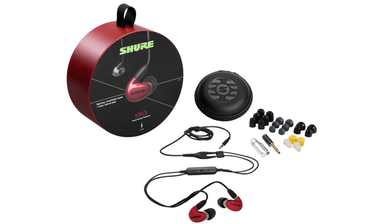 Shure Aonic 5 z odłączanym kablem