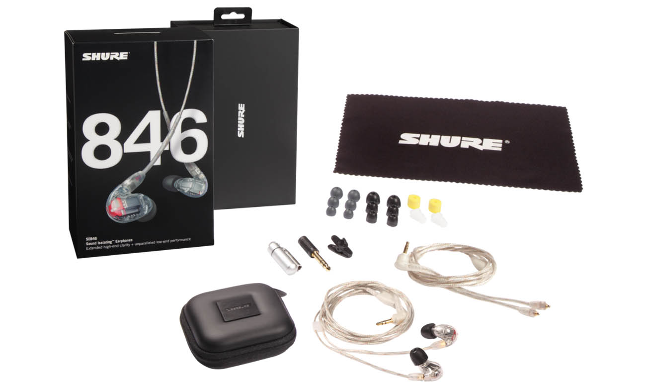 Shure SE846 Pro z odłączanym kablem