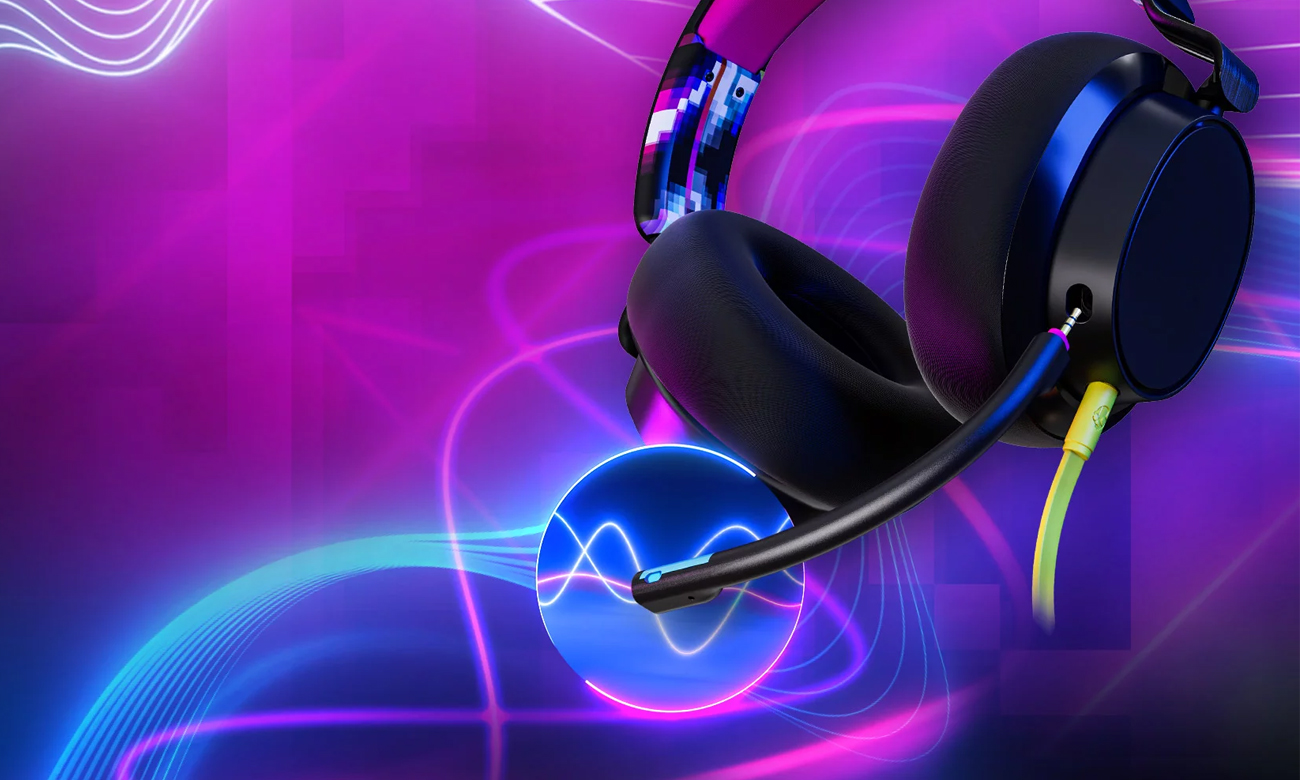 mikrofon w Skullcandy SLYR Wired Black Digi-Hype 810045686776