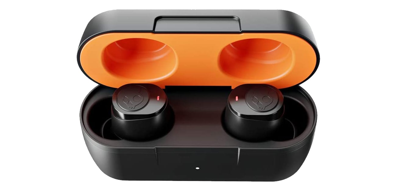 Słuchawki Skullcandy Jib True Wireless Czarno-pomarańczowe