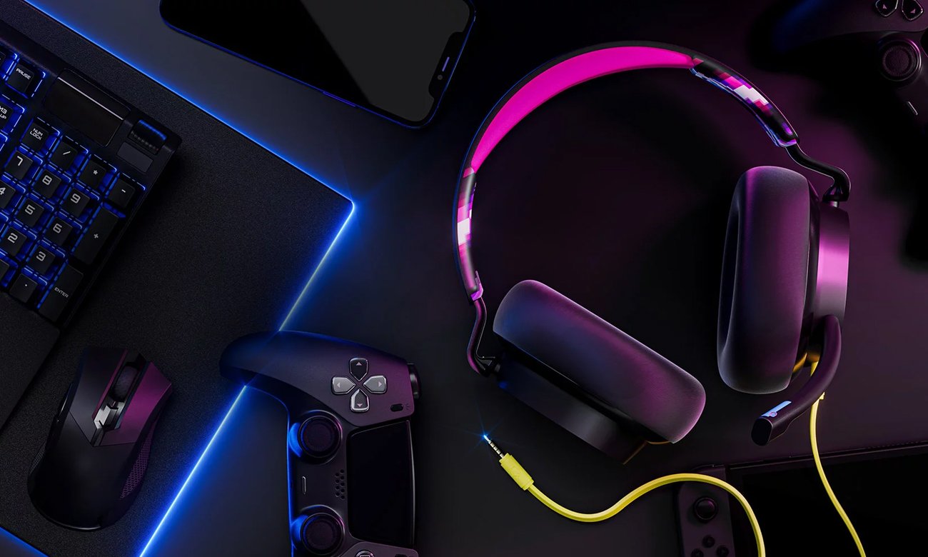 Słuchawki gamingowe Skullcandy SLYR Wired Black Digi-Hype 810045686776 kompatybilność