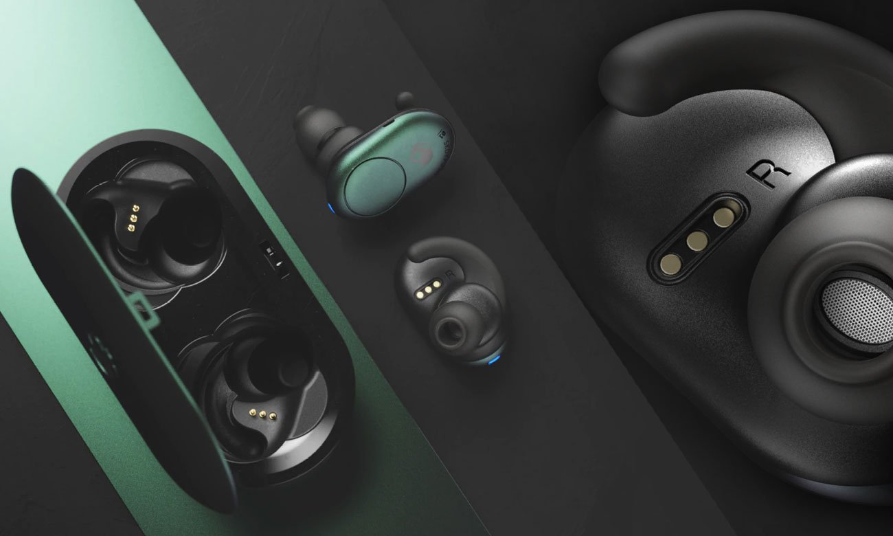 Bezprzewodowe słuchawki deokanałowe z etui ładującym Skullcandy Push