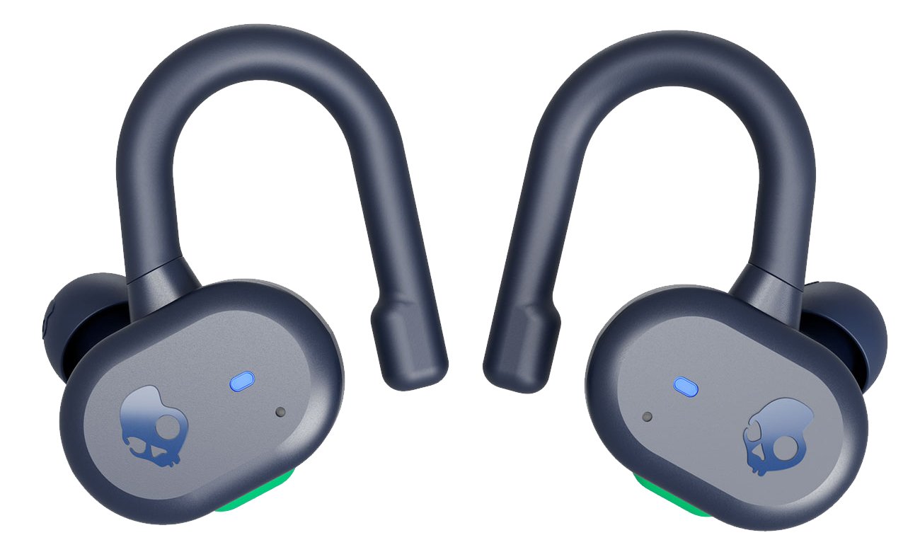 Certyfikat IP67 oraz idealne dopasowanie Skullcandy Push Active Granatowo-zielone