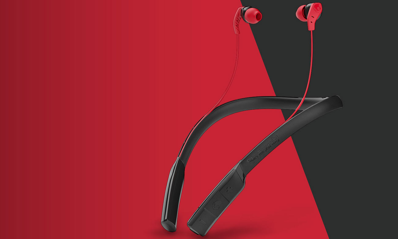 Słuchawki bezprzewodowe Skullcandy Method czerwono-czarne