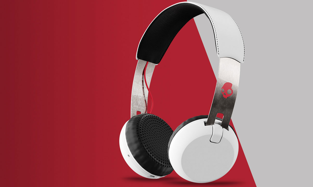 Słuchawki bezprzewodowe Skullcandy Grind Wireless białe