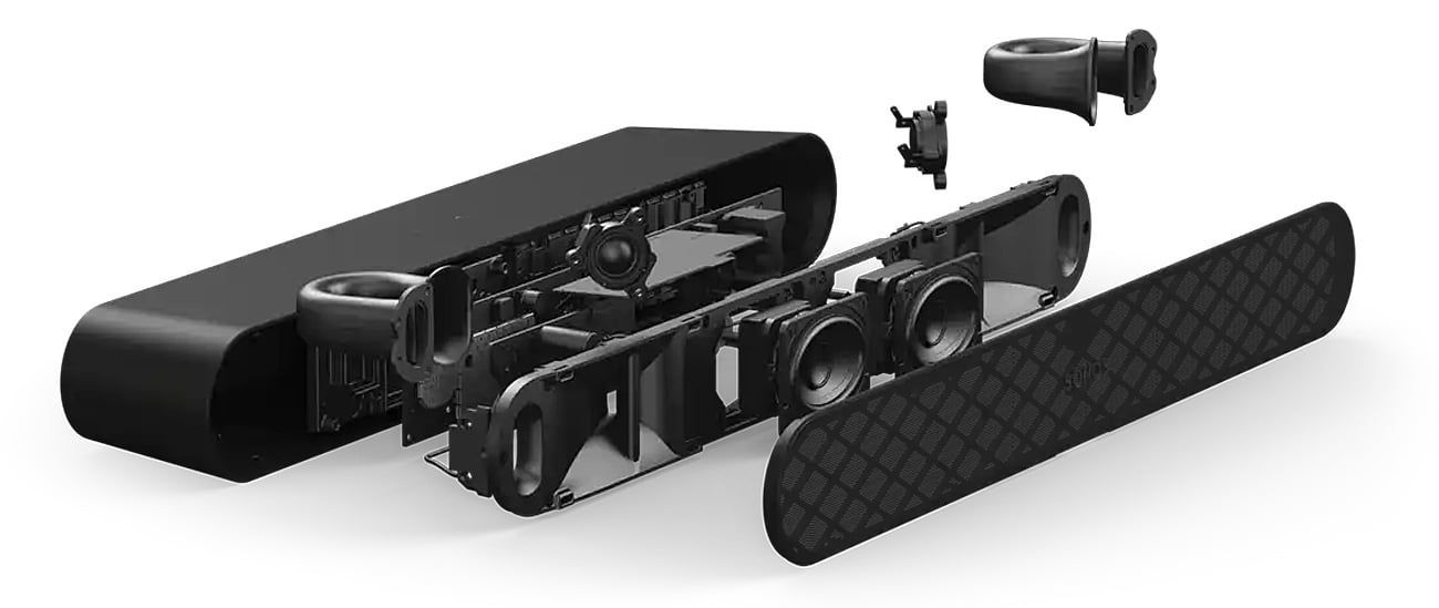 Budowa soundbara Sonos Ray