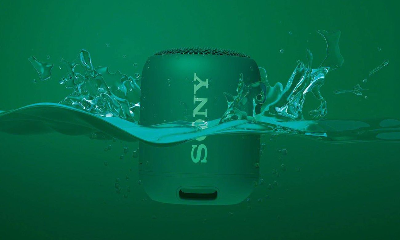 Wodoodporny głośnik bezprzewodowy SRS-XB12 Sony zielony