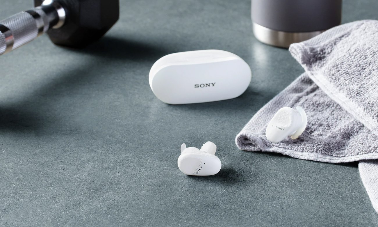 Pojemna bateria i wygoda z bezprzewodowymi słuchawkami dokanałowymi Sony WF-SP800N
