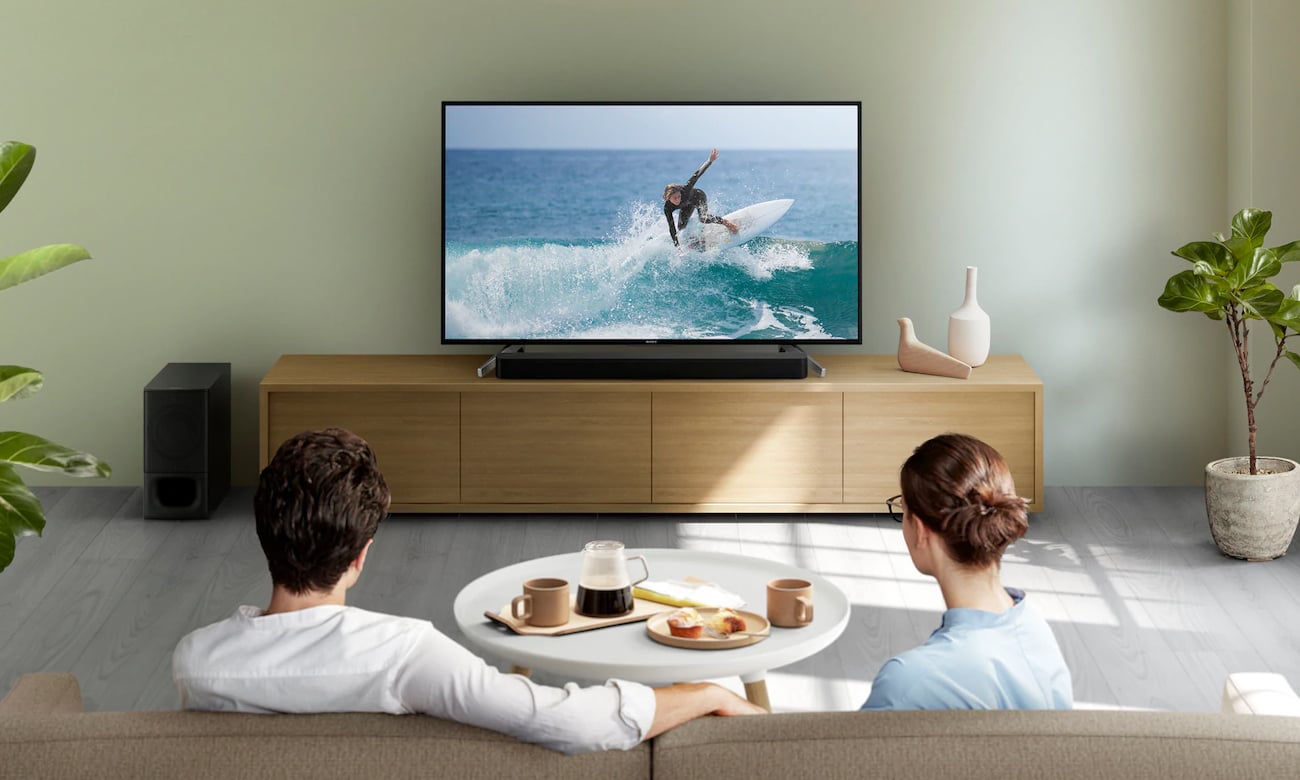 Łączność Bluetooth z soundbarem Sony HTS350