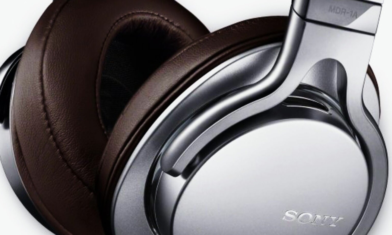 Przetworniki w słuchawkach Sony MDR-1AS