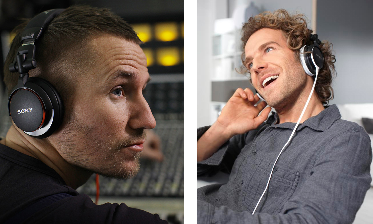 Wysoka jakość dźwięku w słuchawkach Sony MDR-V55