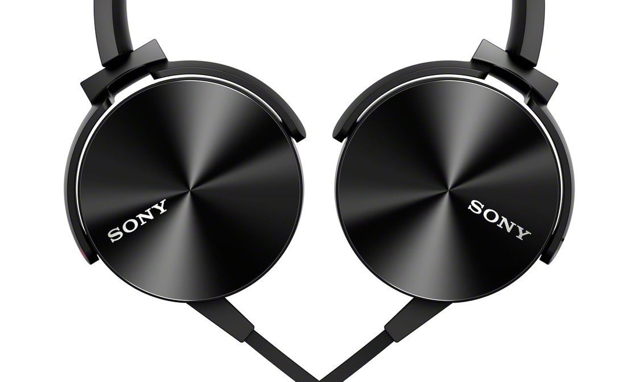słuchawki Sony MDR-XB450AP łatwe w transporcie