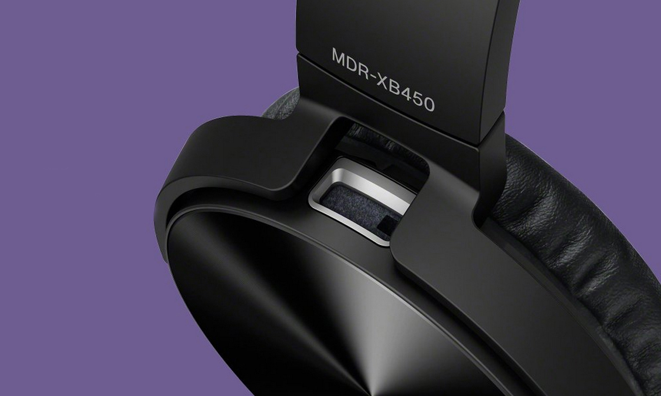 Słuchawki nauszne Sony MDR-XB450AP czarne