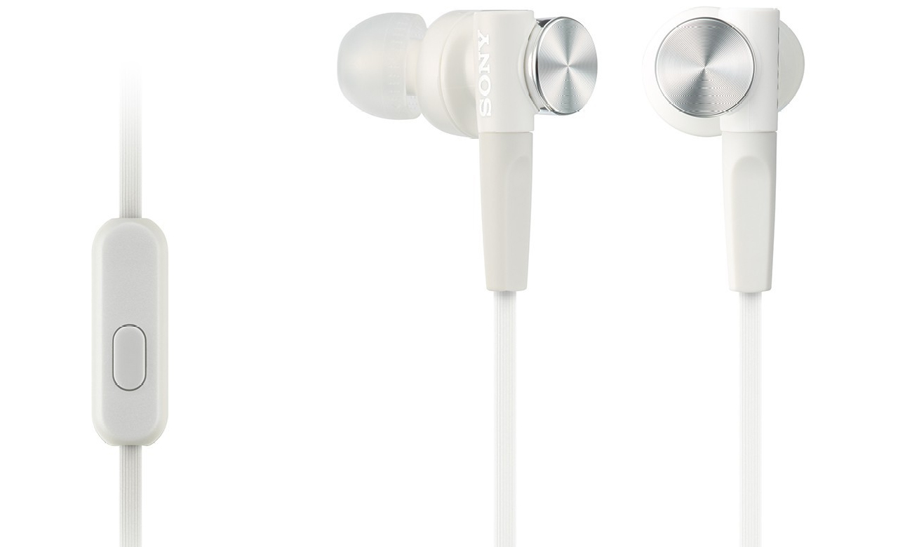Sony MDR-XB50AP Białe - Słuchawki przewodowe - Sklep internetowy - al.to
