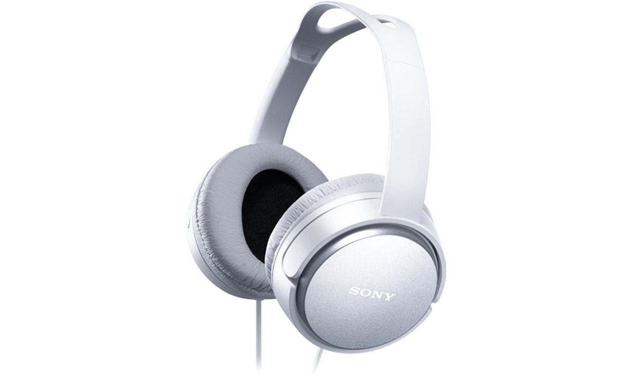 Przewodowe słuchawki Sony MDR-XD150 białe