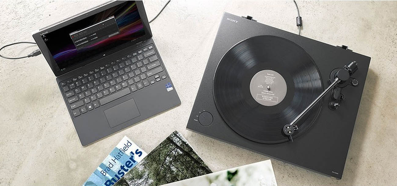 Gramofon Sony PS-HX500 z możliwością nagrywania do plików cyfrowych