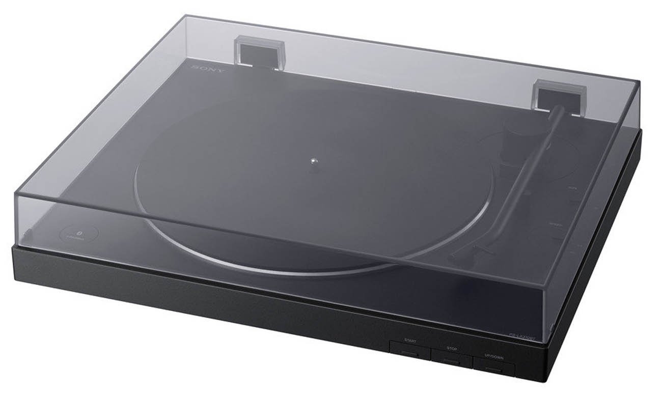 Gramofon z solidną obudową Sony PS-LX310BT