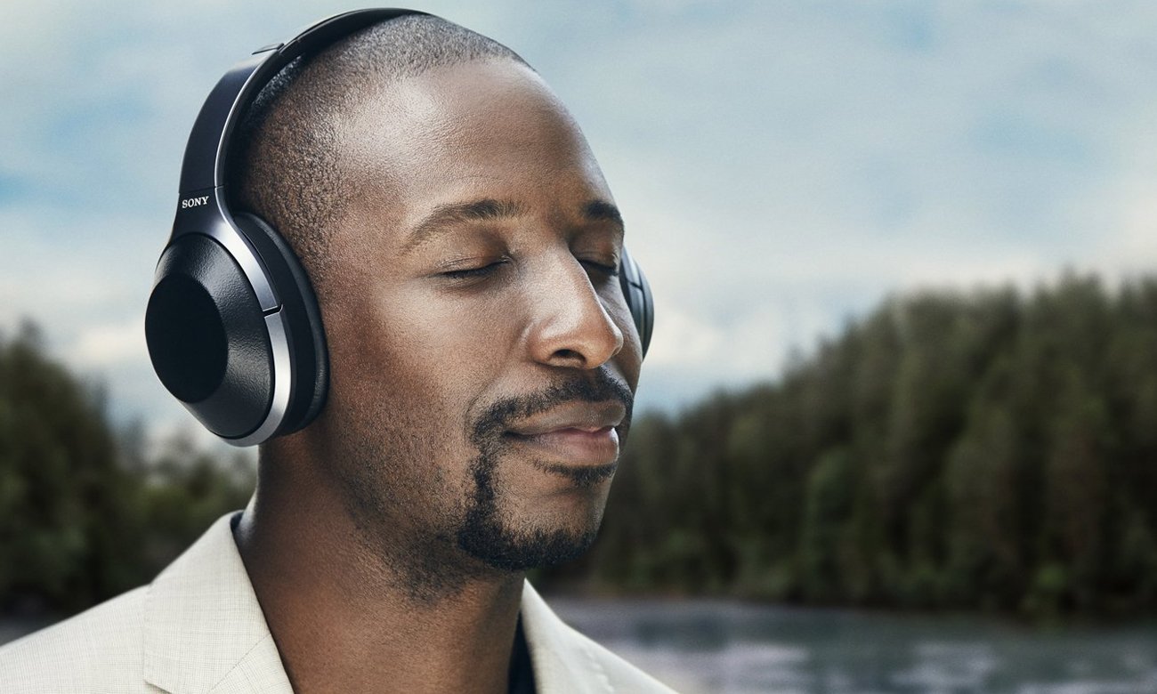Redukcja hałasu w słuchawkach nausznych Sony WH-1000XM2B