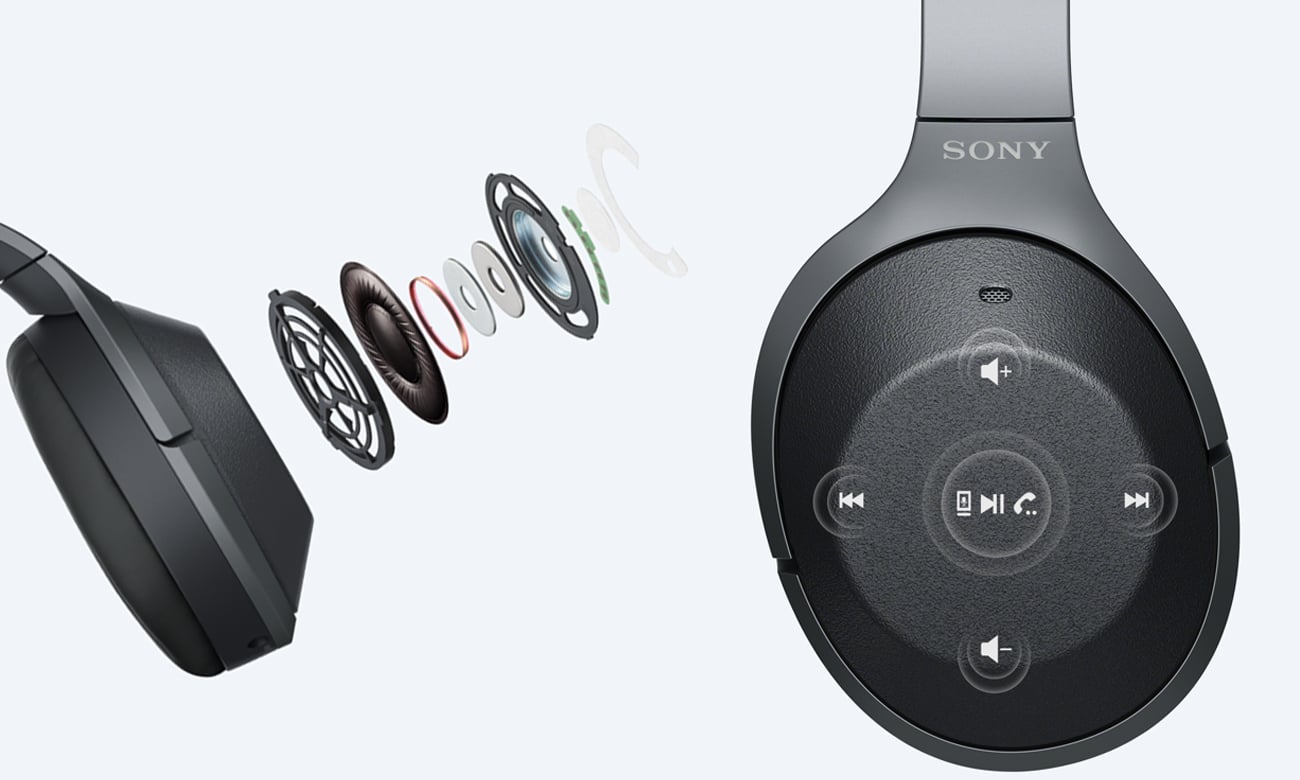 Słuchawki Bluetooth z mikrofonem Sony WH-1000XM2N