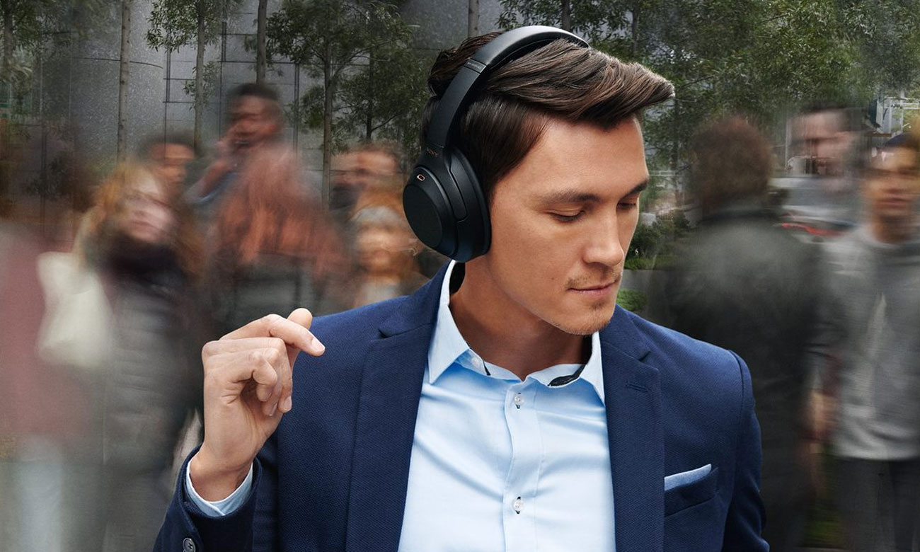 Wysokiej klasy słuchawki nauszne Sony WH-1000XM3S