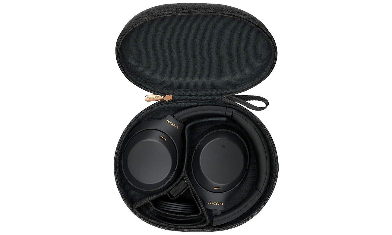 Бездротові навушники з системою шумозаглушення Sony WH-1000XM4 чорні