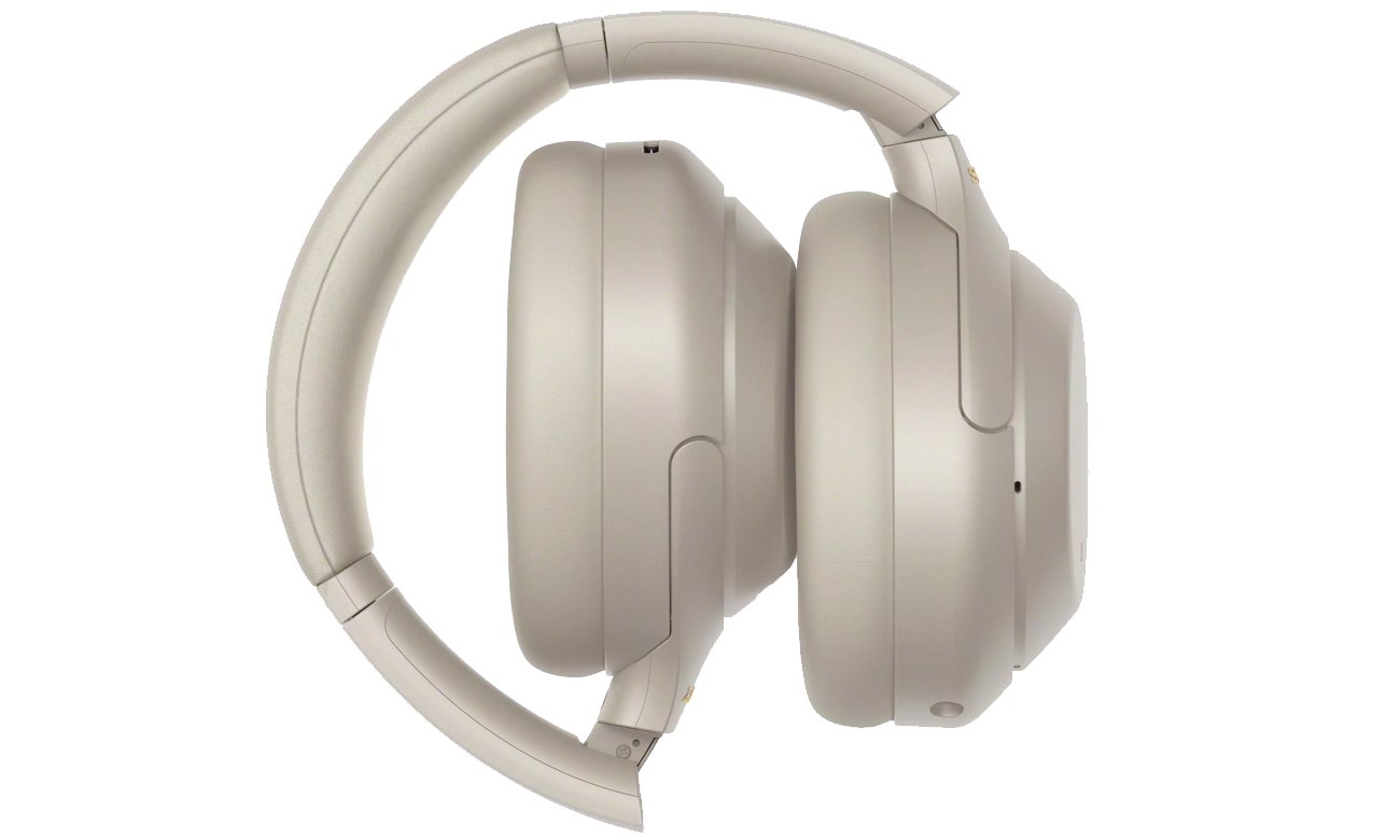 Бездротові навушники з системою шумозаглушення Sony WH-1000XM4 сріблясті