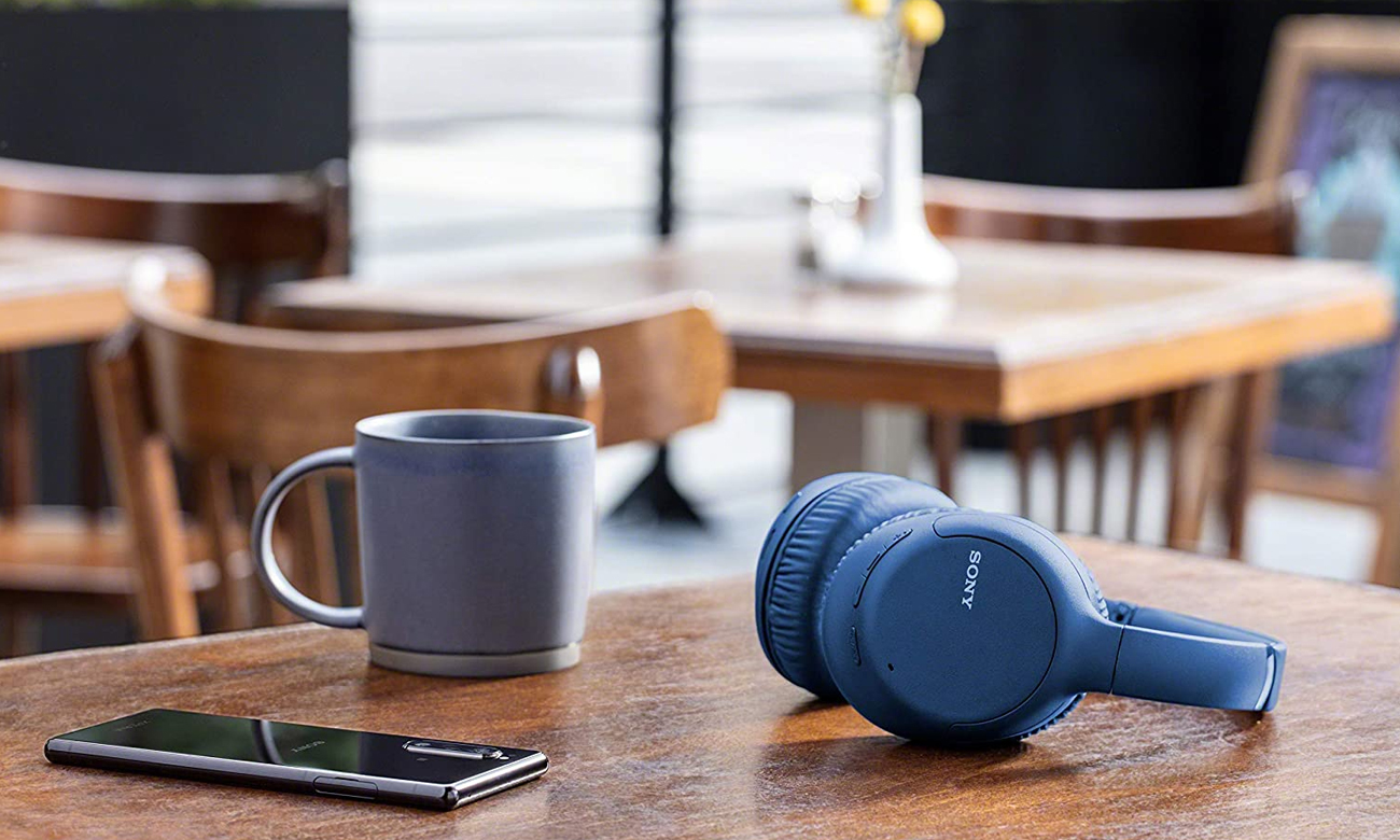 Słuchawki bezprzewodowe Sony WH-CH710N z mikrofonem, NFC, Bluetooth