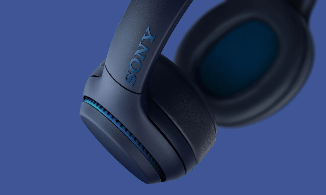 Słuchawki bezprzewodowe Sony WH-XB900N z mikrofonem, NFC, Bluetooth