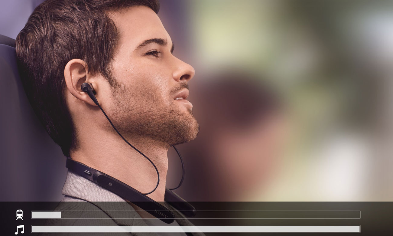 Redukcja hałasu w słuchawkach Sony WI-1000XB