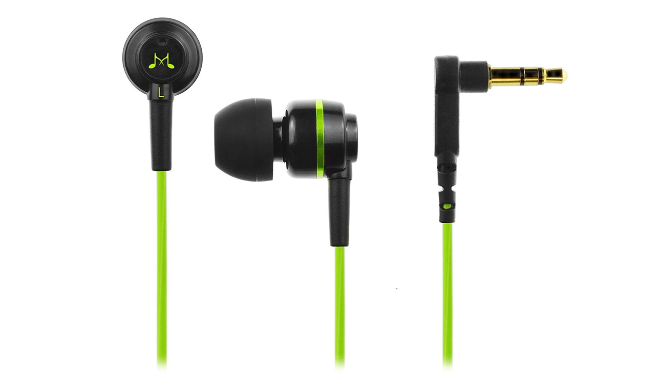 Słuchawki przewodowe SoundMagic ES18 zielone