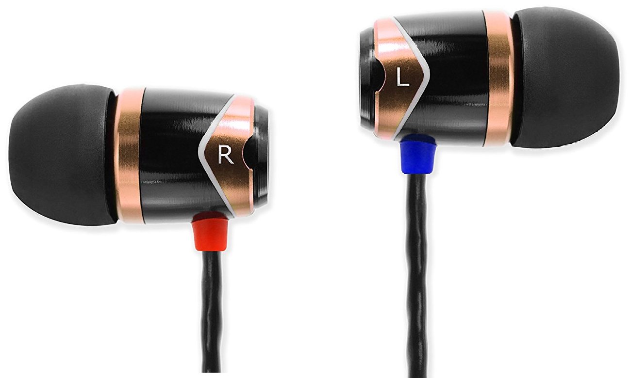 Słuchawki przewodowe SoundMagic E10 Black-Gold