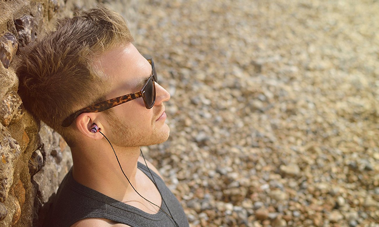 Słuchawki dokanałowe SoundMagic E10 srebrne
