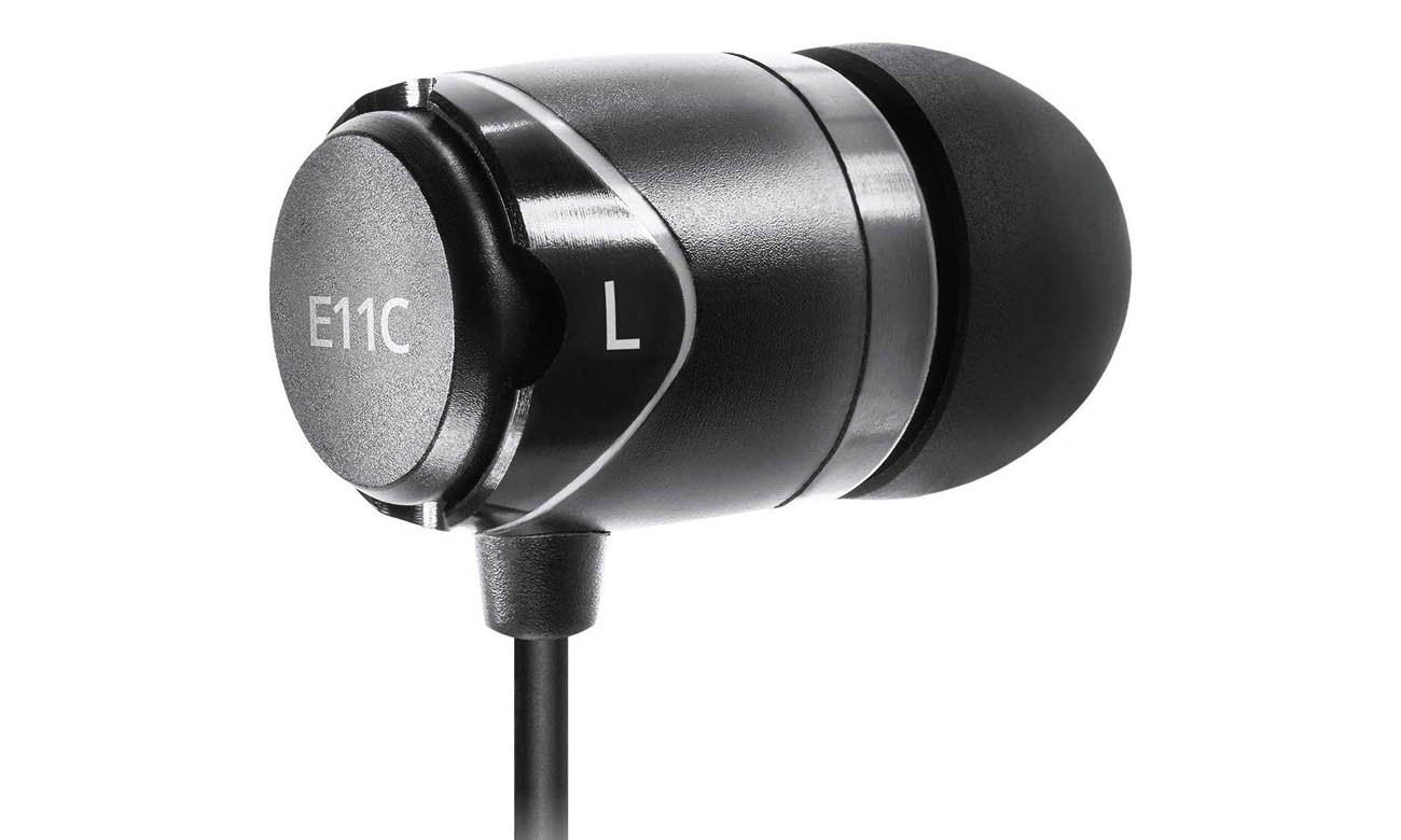 Brzmienie słuchawek SoundMagic E11C Black