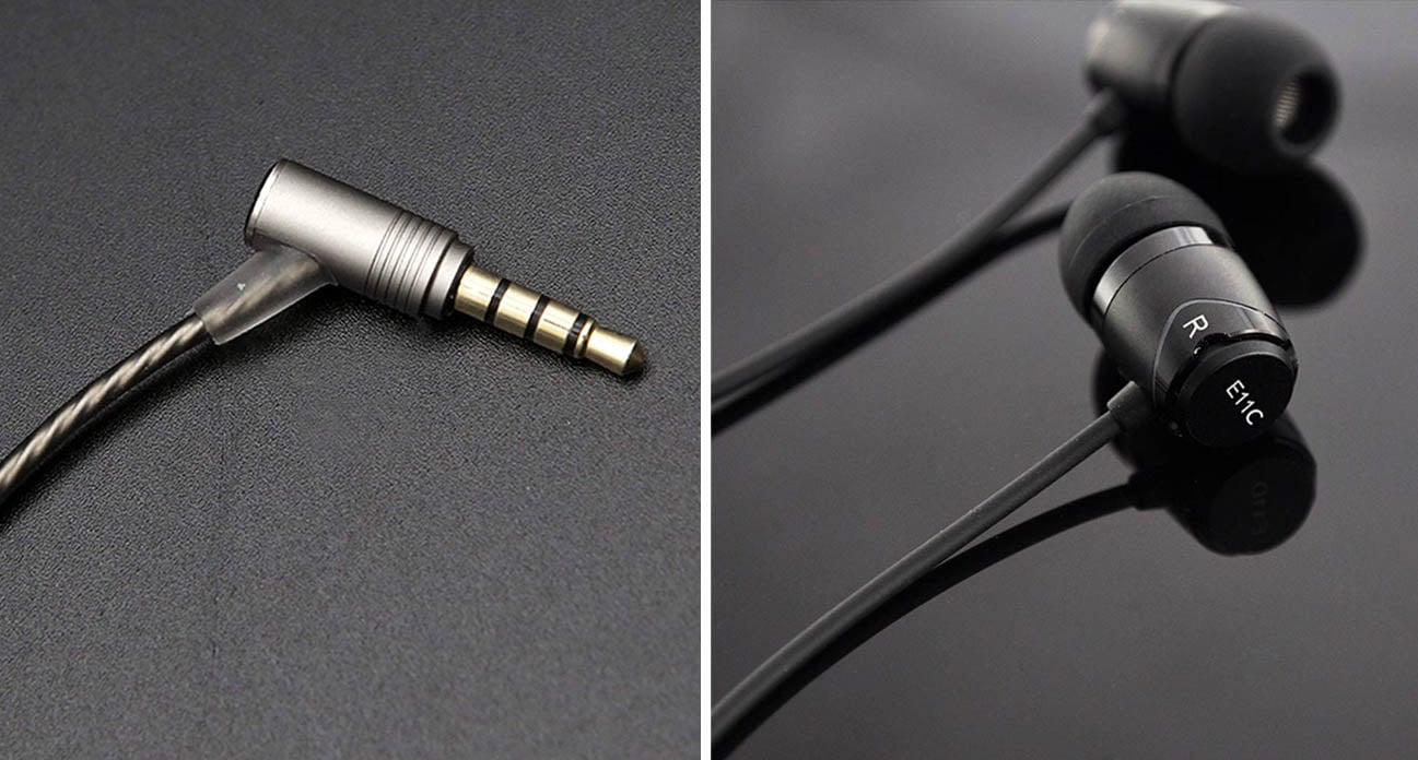 Słuchawki dokanałowe z mikrofonem SoundMagic E11C