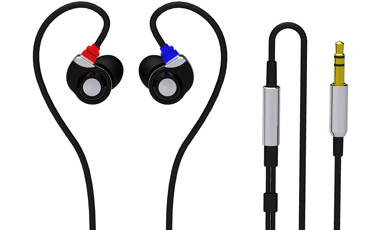Słuchawki douszne czarne SoundMagic E30 Black