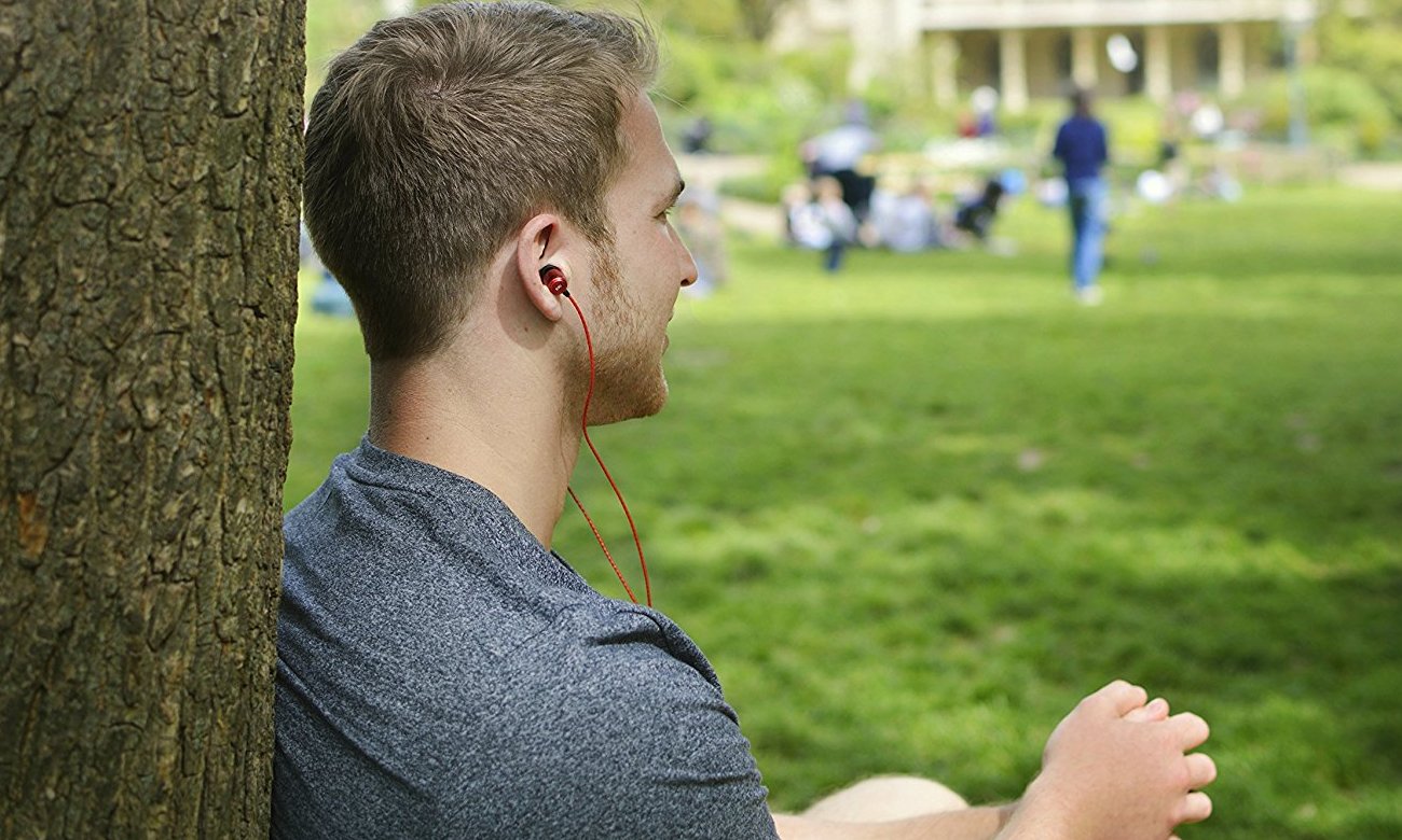 Rote SoundMagic E50 In-Ear-Kopfhörer