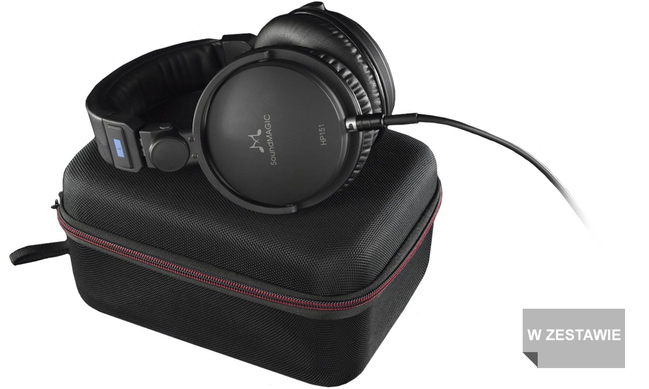 Wyposażenie słuchawek SoundMagic HP151