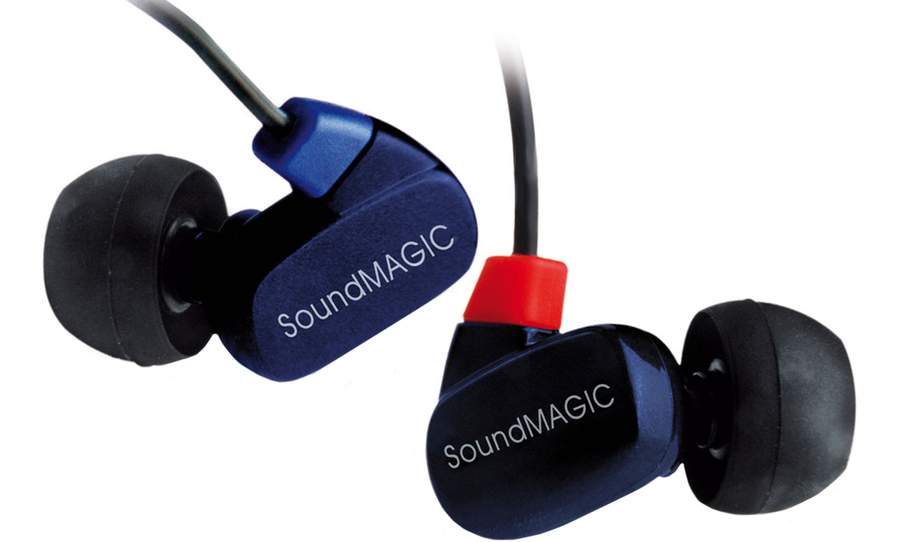 Słuchawki douszne czarne SoundMagic PL50 Black