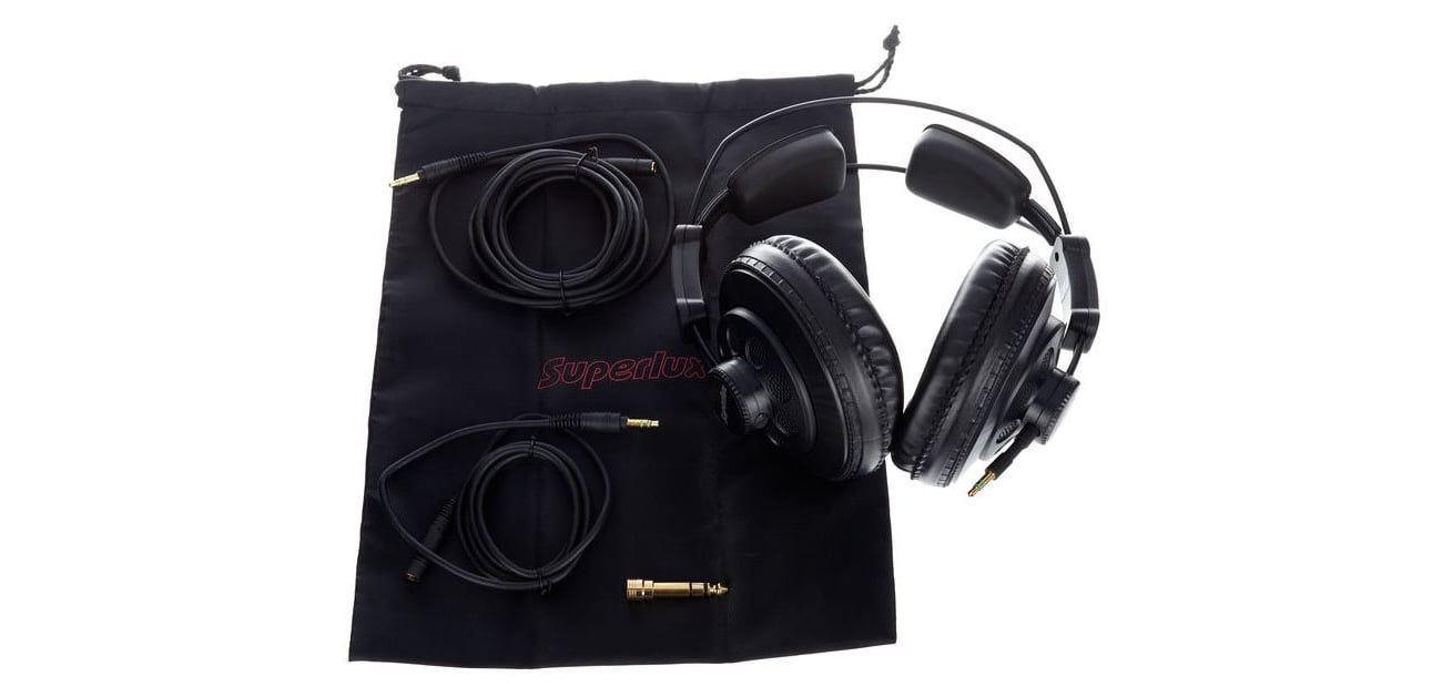 W opakowaniu słuchawek Superlux HD668B